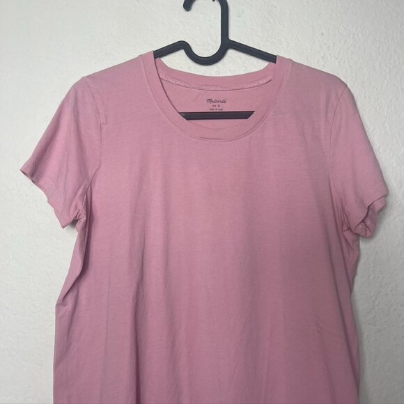 Madewell Short Sleeve Knot Front Top - Picture 2 of 7